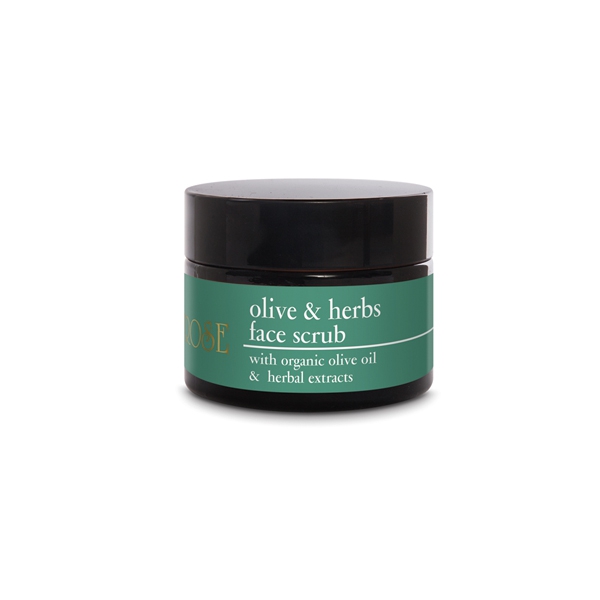 Olive & Herbs Face Scrub – Скраб для лица с оливковым маслом и растительными экстрактами